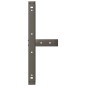 vidaXL Couchtischbeine T-Form 2 Stk. Naturstahl 60x25x(42-43) cm Stahl vidaXL Couchtischbeine T-Form 2 Stk. Naturstahl 60x25x(42-43) cm Stahl