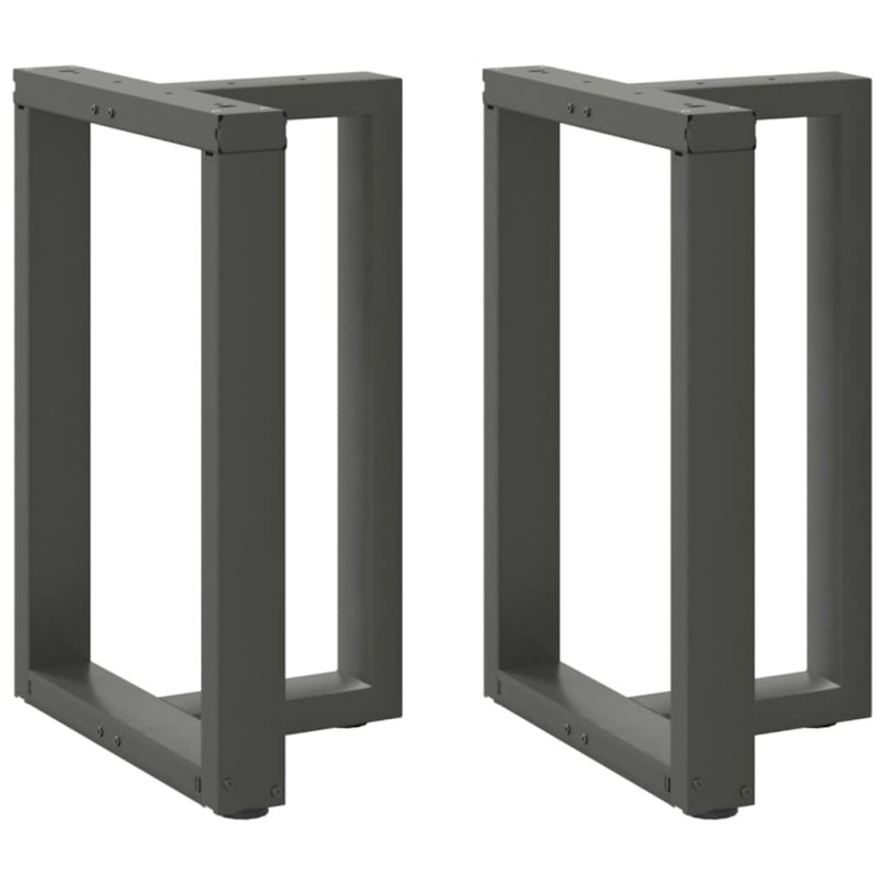 vidaXL Esstischbeine T-Form 2 Stk. Anthrazit 60x35x(72-73) cm Stahl vidaXL Esstischbeine T-Form 2 Stk. Anthrazit 60x35x(72-73) cm Stahl