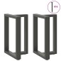 vidaXL Esstischbeine T-Form 2 Stk. Anthrazit 60x35x(72-73) cm Stahl vidaXL Esstischbeine T-Form 2 Stk. Anthrazit 60x35x(72-73) cm Stahl