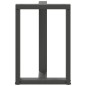 vidaXL Esstischbeine T-Form 2 Stk. Anthrazit 60x35x(72-73) cm Stahl vidaXL Esstischbeine T-Form 2 Stk. Anthrazit 60x35x(72-73) cm Stahl