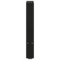 vidaXL Couchtischbeine Schwarz 2 Stk. 38x(42-43) cm Stahl vidaXL Couchtischbeine Schwarz 2 Stk. 38x(42-43) cm Stahl
