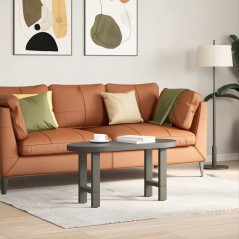 vidaXL Couchtischbeine Anthrazit 2 Stk. 28x(42-43) cm Stahl