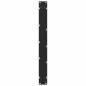 vidaXL Couchtischbeine Schwarz 2 Stk. 80x(72-73) cm Stahl vidaXL Couchtischbeine Schwarz 2 Stk. 80x(72-73) cm Stahl