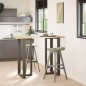 vidaXL Bartischbeine T-Form 2 Stk. Naturstahl 60x35x(110-111) cm Stahl vidaXL Bartischbeine T-Form 2 Stk. Naturstahl 60x35x(110-111) cm Stahl