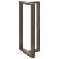vidaXL Bartischbeine T-Form 2 Stk. Naturstahl 60x35x(110-111) cm Stahl vidaXL Bartischbeine T-Form 2 Stk. Naturstahl 60x35x(110-111) cm Stahl