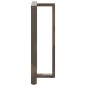 vidaXL Bartischbeine T-Form 2 Stk. Naturstahl 60x35x(110-111) cm Stahl vidaXL Bartischbeine T-Form 2 Stk. Naturstahl 60x35x(110-111) cm Stahl