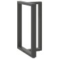 vidaXL Bartischbeine T-Form 2 Stk. Anthrazit 60x35x(90-91) cm Stahl vidaXL Bartischbeine T-Form 2 Stk. Anthrazit 60x35x(90-91) cm Stahl