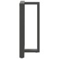 vidaXL Bartischbeine T-Form 2 Stk. Anthrazit 60x35x(90-91) cm Stahl vidaXL Bartischbeine T-Form 2 Stk. Anthrazit 60x35x(90-91) cm Stahl