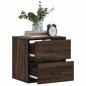 vidaXL Wand-Nachttische 2 Stk. Braun Eichen-Optik 40x31x39,5 cm vidaXL Wand-Nachttische 2 Stk. Braun Eichen-Optik 40x31x39,5 cm