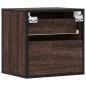vidaXL Wand-Nachttische 2 Stk. Braun Eichen-Optik 40x31x39,5 cm vidaXL Wand-Nachttische 2 Stk. Braun Eichen-Optik 40x31x39,5 cm