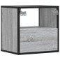 vidaXL Wand-Nachttisch Grau Sonoma 40x31x39,5 cm vidaXL Wand-Nachttisch Grau Sonoma 40x31x39,5 cm