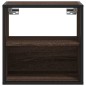 vidaXL Wand-Nachttisch Braun Eichen-Optik 40x31x39,5 cm