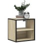 vidaXL Wand-Nachttisch Sonoma-Eiche 40x31x39,5 cm