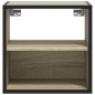 vidaXL Wand-Nachttisch Sonoma-Eiche 40x31x39,5 cm