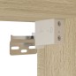 vidaXL Wand-Nachttisch Sonoma-Eiche 40x31x39,5 cm