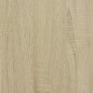 vidaXL Wand-Nachttisch Sonoma-Eiche 40x31x39,5 cm