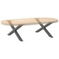 vidaXL Couchtischbeine X-Form 2 Stk. Anthrazit 70x(30-31) cm Stahl vidaXL Couchtischbeine X-Form 2 Stk. Anthrazit 70x(30-31) cm Stahl