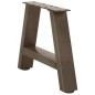 vidaXL Couchtischbeine A-Form 2 Stk. 50x(30-31) cm Stahl vidaXL Couchtischbeine A-Form 2 Stk. 50x(30-31) cm Stahl