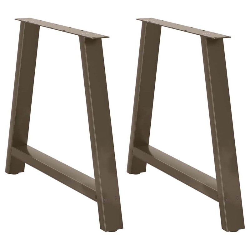 vidaXL Couchtischbeine A-Form 2 Stk. 100x(72-73) cm Stahl vidaXL Couchtischbeine A-Form 2 Stk. 100x(72-73) cm Stahl