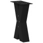 vidaXL Couchtischbeine X-Form 2 Stk. Schwarz 28x(42-43) cm Stahl vidaXL Couchtischbeine X-Form 2 Stk. Schwarz 28x(42-43) cm Stahl