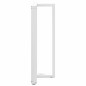 vidaXL Bartischbeine T-Form 2 Stk. Weiß 60x35x(110-111) cm Stahl vidaXL Bartischbeine T-Form 2 Stk. Weiß 60x35x(110-111) cm Stahl