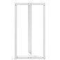 vidaXL Bartischbeine T-Form 2 Stk. Weiß 60x35x(110-111) cm Stahl vidaXL Bartischbeine T-Form 2 Stk. Weiß 60x35x(110-111) cm Stahl