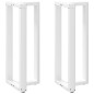 vidaXL Bartischbeine T-Form 2 Stk. Weiß 50x35x(100-101) cm Stahl vidaXL Bartischbeine T-Form 2 Stk. Weiß 50x35x(100-101) cm Stahl