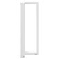 vidaXL Bartischbeine T-Form 2 Stk. Weiß 50x35x(100-101) cm Stahl vidaXL Bartischbeine T-Form 2 Stk. Weiß 50x35x(100-101) cm Stahl