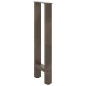 vidaXL Couchtischbeine Naturstahl 2 Stk. 28x(72-73) cm Stahl vidaXL Couchtischbeine Naturstahl 2 Stk. 28x(72-73) cm Stahl