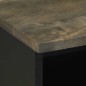 vidaXL Nachttisch Schwarz 40x33x46 cm Massivholz Mango vidaXL Nachttisch Schwarz 40x33x46 cm Massivholz Mango