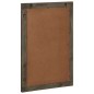 vidaXL Badspiegel Grau 50x3x70 cm Massivholz Mango