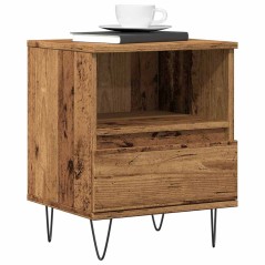 vidaXL Nachttisch Altholz-Optik 40x35x50 cm Holzwerkstoff