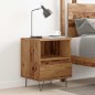 vidaXL Nachttisch Altholz-Optik 40x35x50 cm Holzwerkstoff vidaXL Nachttisch Altholz-Optik 40x35x50 cm Holzwerkstoff