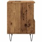 vidaXL Nachttisch Altholz-Optik 40x35x50 cm Holzwerkstoff vidaXL Nachttisch Altholz-Optik 40x35x50 cm Holzwerkstoff