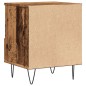 vidaXL Nachttisch Altholz-Optik 40x35x50 cm Holzwerkstoff vidaXL Nachttisch Altholz-Optik 40x35x50 cm Holzwerkstoff