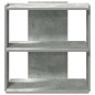 vidaXL Bücherregal 3 Böden Betongrau 60x30x60 cm Holzwerkstoff vidaXL Bücherregal 3 Böden Betongrau 60x30x60 cm Holzwerkstoff