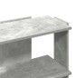 vidaXL Bücherregal 3 Böden Betongrau 60x30x60 cm Holzwerkstoff vidaXL Bücherregal 3 Böden Betongrau 60x30x60 cm Holzwerkstoff