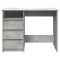 vidaXL Schreibtisch Betongrau 102x50x75 cm Holzwerkstoff vidaXL Schreibtisch Betongrau 102x50x75 cm Holzwerkstoff