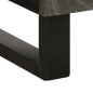 vidaXL Sideboard Schwarz 40x33x75 cm Massivholz Mango vidaXL Sideboard Schwarz 40x33x75 cm Massivholz Mango