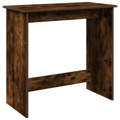 vidaXL Schreibtisch Räuchereiche 80x40x75 cm Holzwerkstoff