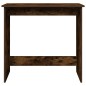 vidaXL Schreibtisch Räuchereiche 80x40x75 cm Holzwerkstoff vidaXL Schreibtisch Räuchereiche 80x40x75 cm Holzwerkstoff