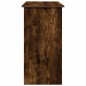 vidaXL Schreibtisch Räuchereiche 80x40x75 cm Holzwerkstoff vidaXL Schreibtisch Räuchereiche 80x40x75 cm Holzwerkstoff
