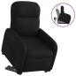 vidaXL Relaxsessel mit Aufstehhilfe Schwarz Stoff vidaXL Relaxsessel mit Aufstehhilfe Schwarz Stoff