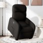 vidaXL Relaxsessel mit Aufstehhilfe Schwarz Stoff vidaXL Relaxsessel mit Aufstehhilfe Schwarz Stoff