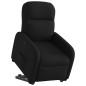 vidaXL Relaxsessel mit Aufstehhilfe Schwarz Stoff vidaXL Relaxsessel mit Aufstehhilfe Schwarz Stoff