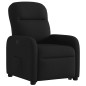 vidaXL Relaxsessel mit Aufstehhilfe Schwarz Stoff vidaXL Relaxsessel mit Aufstehhilfe Schwarz Stoff