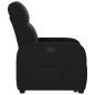 vidaXL Relaxsessel mit Aufstehhilfe Schwarz Stoff vidaXL Relaxsessel mit Aufstehhilfe Schwarz Stoff