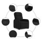 vidaXL Relaxsessel mit Aufstehhilfe Schwarz Stoff vidaXL Relaxsessel mit Aufstehhilfe Schwarz Stoff