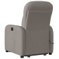 vidaXL Elektrischer Massagesessel mit Aufstehhilfe Taupe Stoff vidaXL Elektrischer Massagesessel mit Aufstehhilfe Taupe Stoff