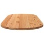 vidaXL Tischplatte Hellbraun 240x100x4 cm Massivholz Eiche Oval vidaXL Tischplatte Hellbraun 240x100x4 cm Massivholz Eiche Oval